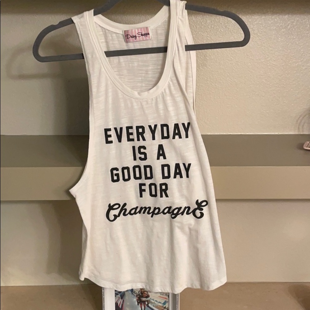 Champagne tank top